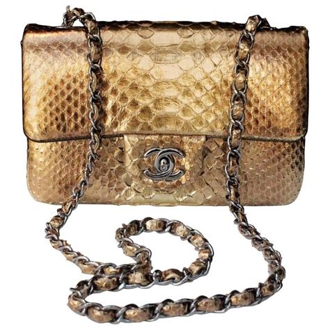 chanel snakeskin bag|chanel handbags.